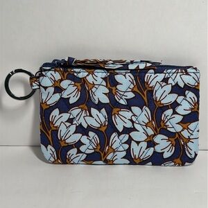 Vera Bradley Zip ID Case in Pawpaw Flower - #172
